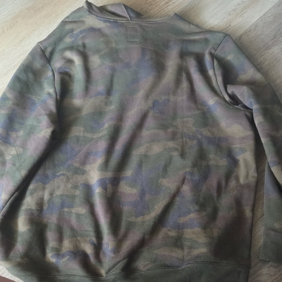 GAP Green and Brown Hoodie Sweatshirt Classic Pullover - Picture 6 of 6